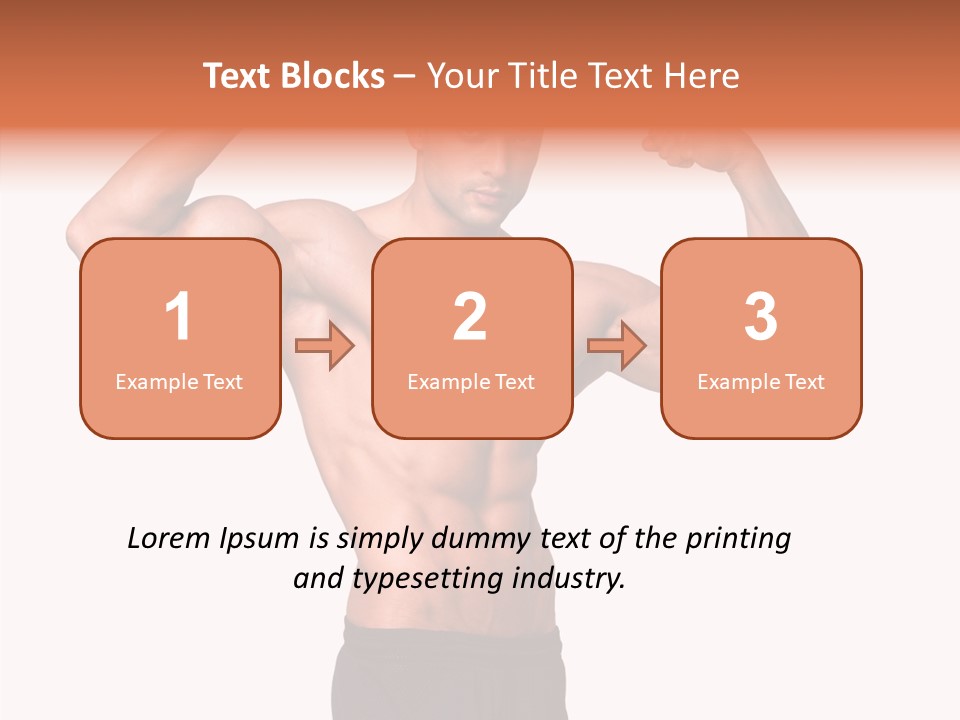 Elderly White Background Sharing PowerPoint Template