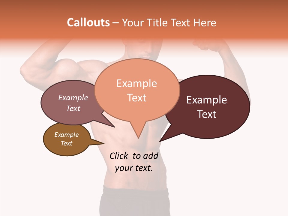 Elderly White Background Sharing PowerPoint Template