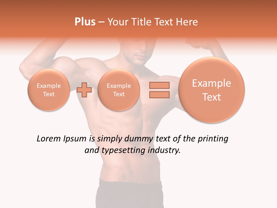 Elderly White Background Sharing PowerPoint Template