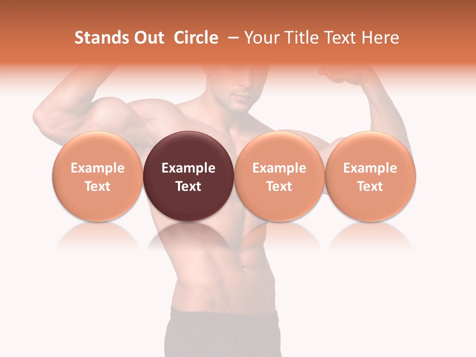 Elderly White Background Sharing PowerPoint Template