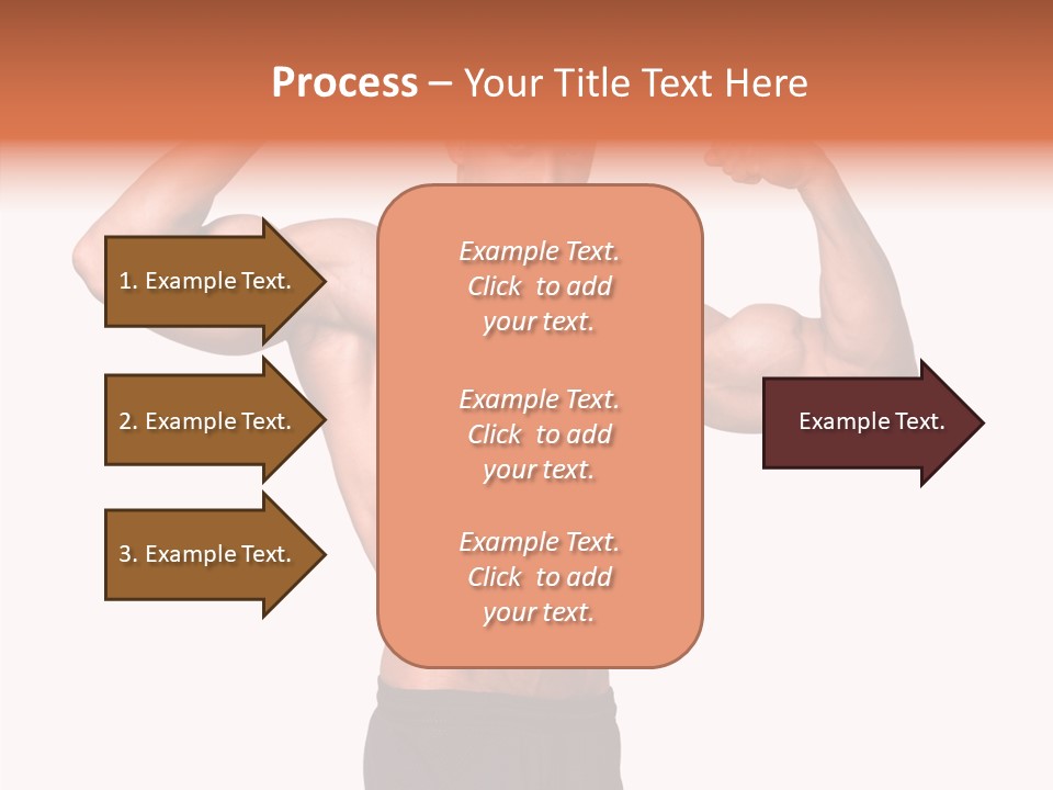 Elderly White Background Sharing PowerPoint Template