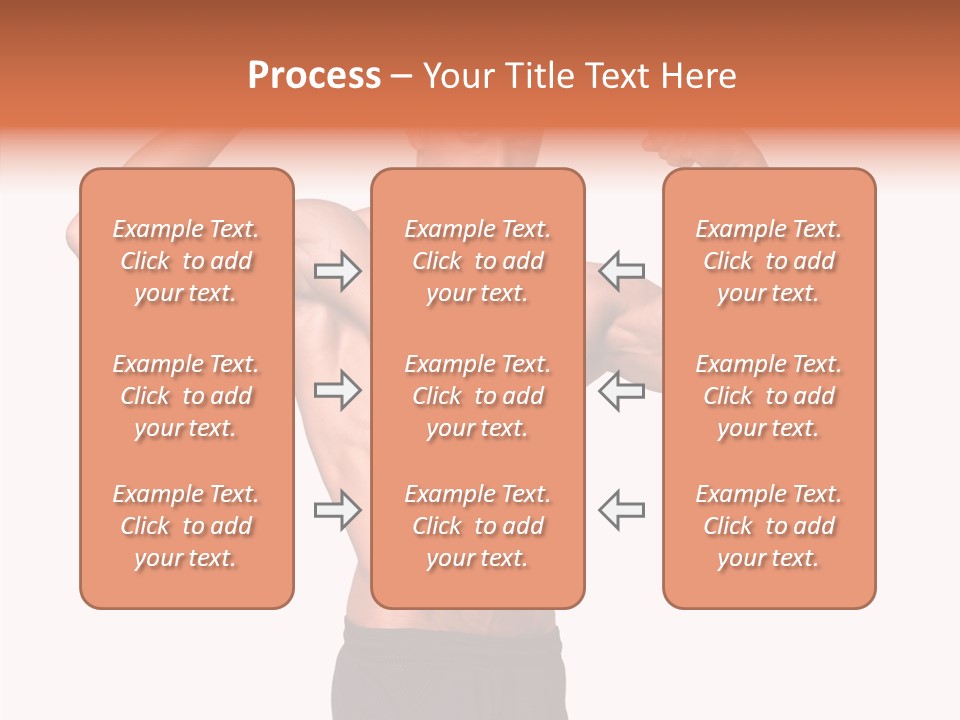 Elderly White Background Sharing PowerPoint Template