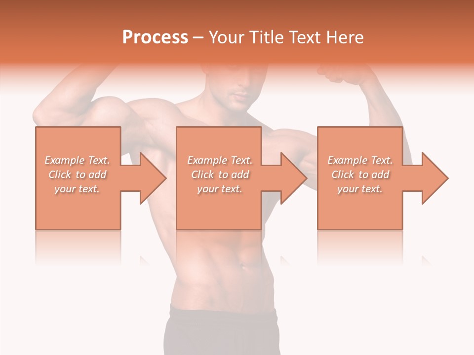 Elderly White Background Sharing PowerPoint Template