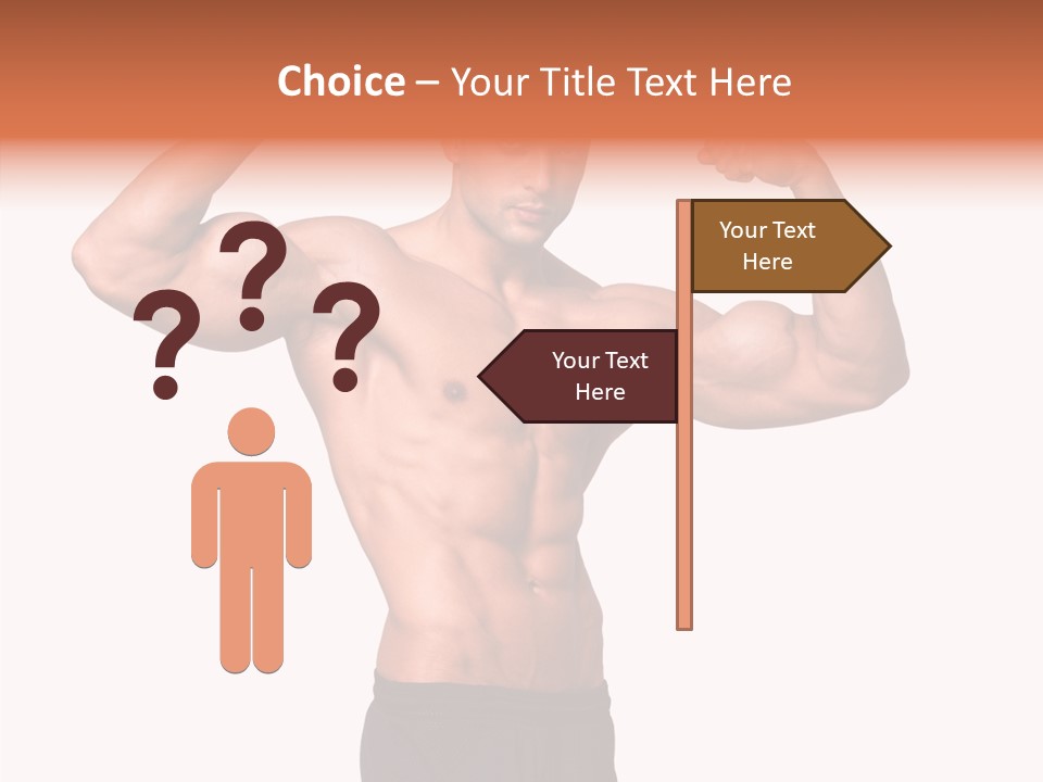 Elderly White Background Sharing PowerPoint Template