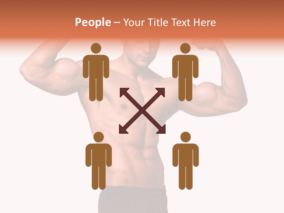 Elderly White Background Sharing PowerPoint Template