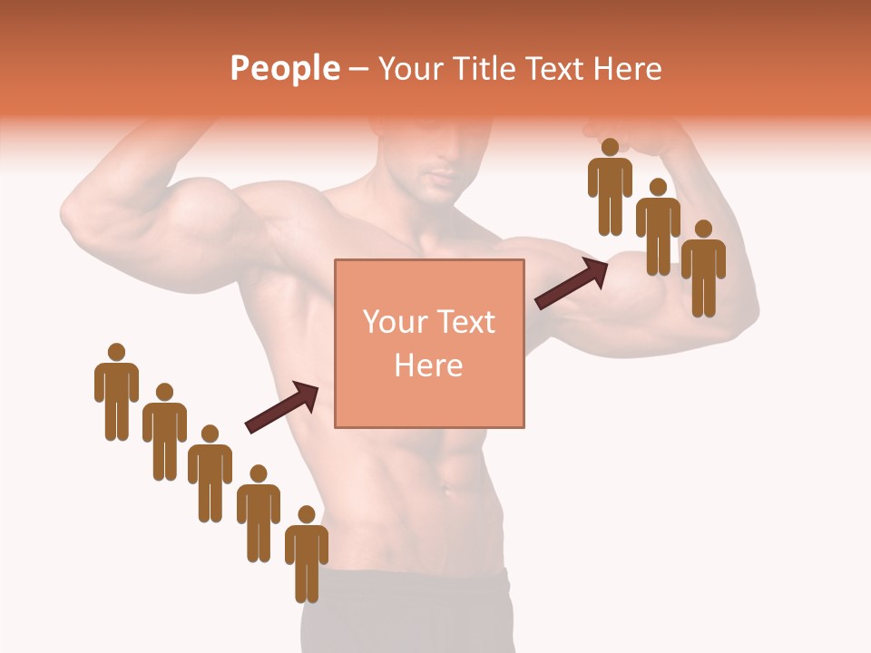 Elderly White Background Sharing PowerPoint Template