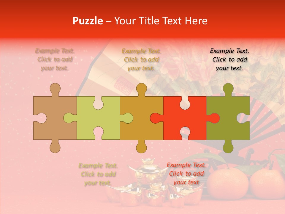 Senior  Helping Hand White PowerPoint Template