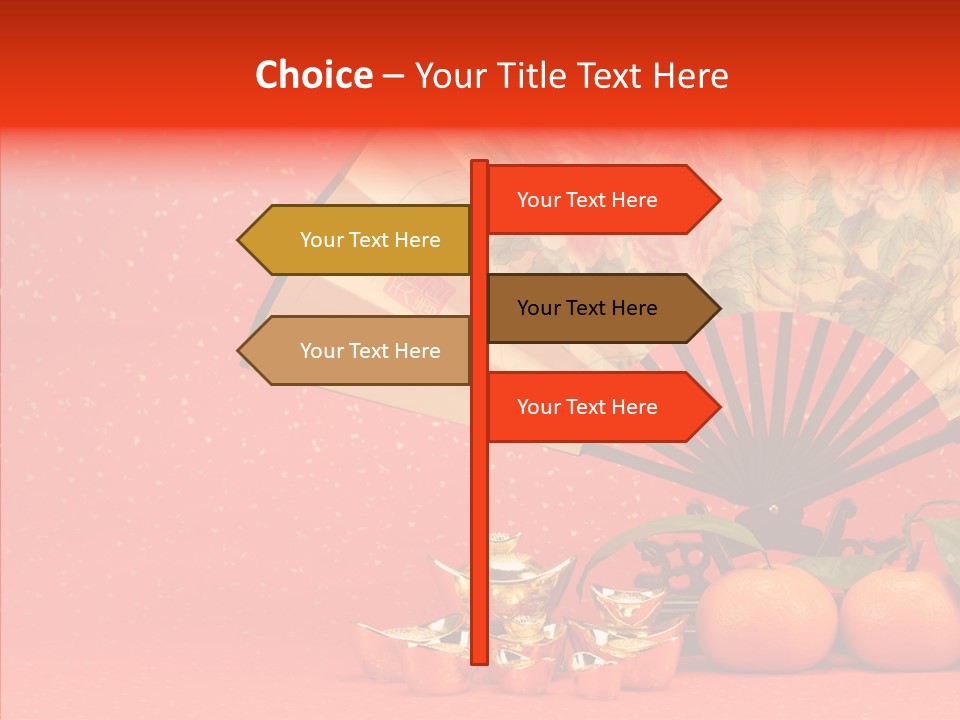 Senior  Helping Hand White PowerPoint Template