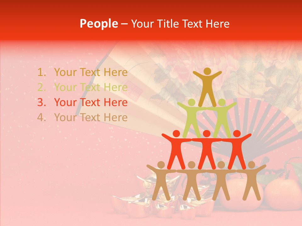 Senior  Helping Hand White PowerPoint Template