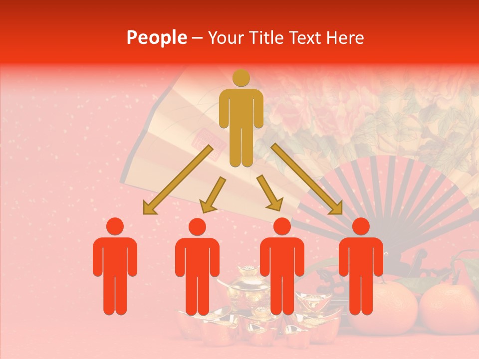 Senior  Helping Hand White PowerPoint Template