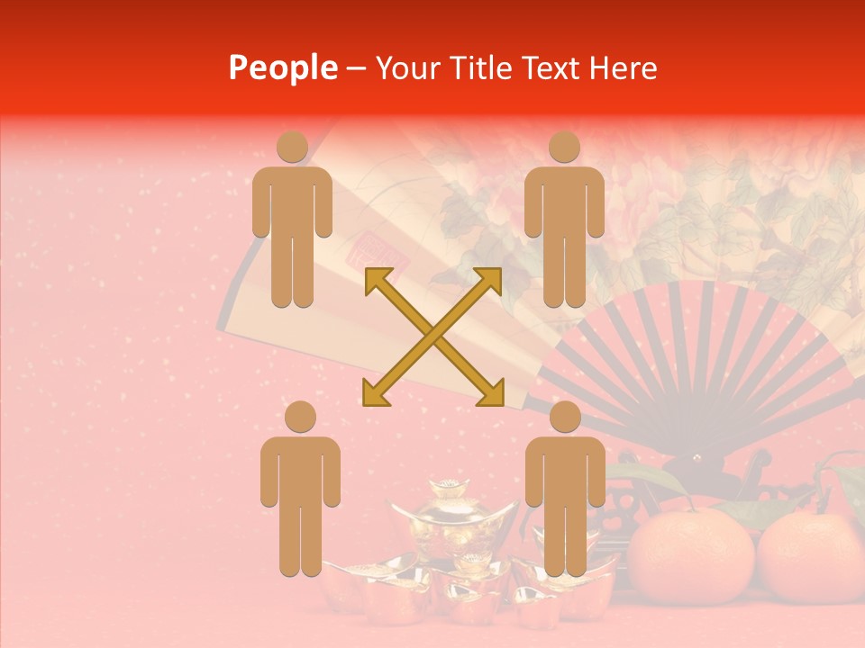 Senior  Helping Hand White PowerPoint Template