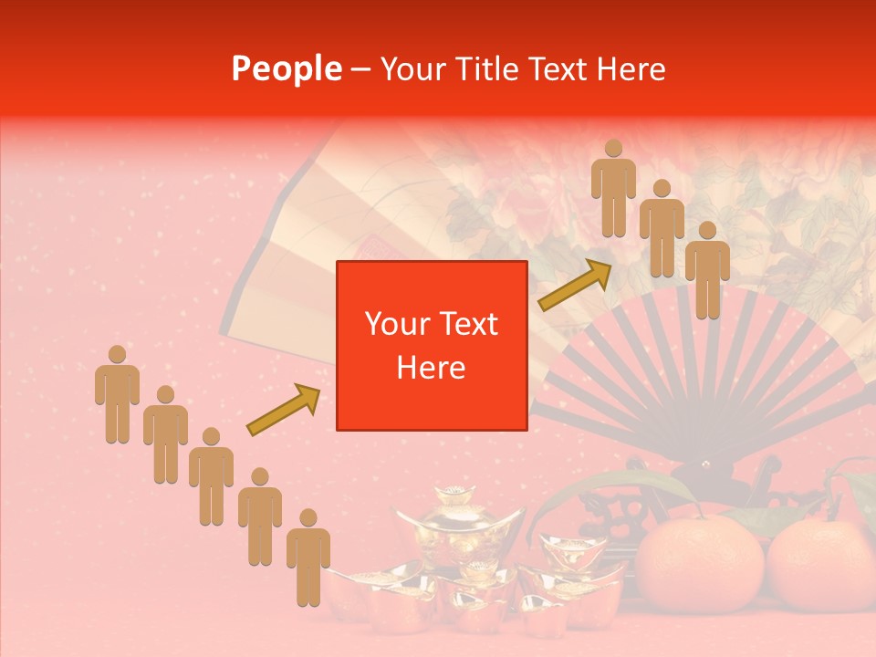 Senior  Helping Hand White PowerPoint Template