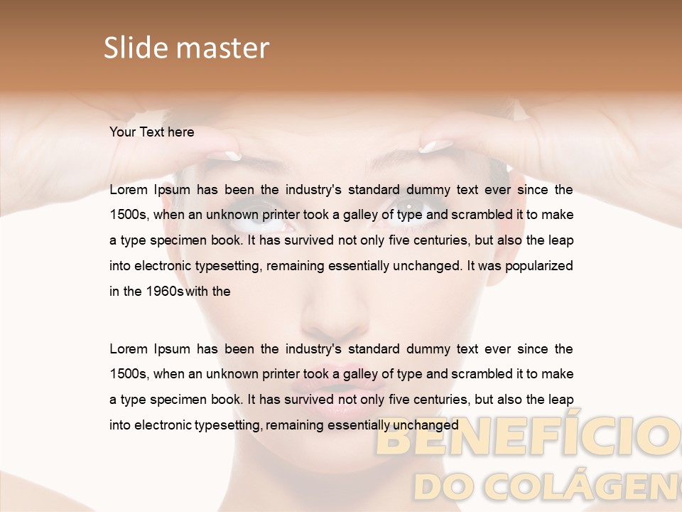 Touching  Holding Hands PowerPoint Template