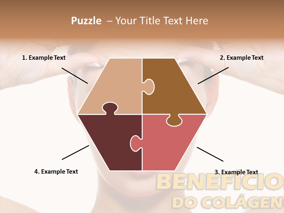 Touching  Holding Hands PowerPoint Template