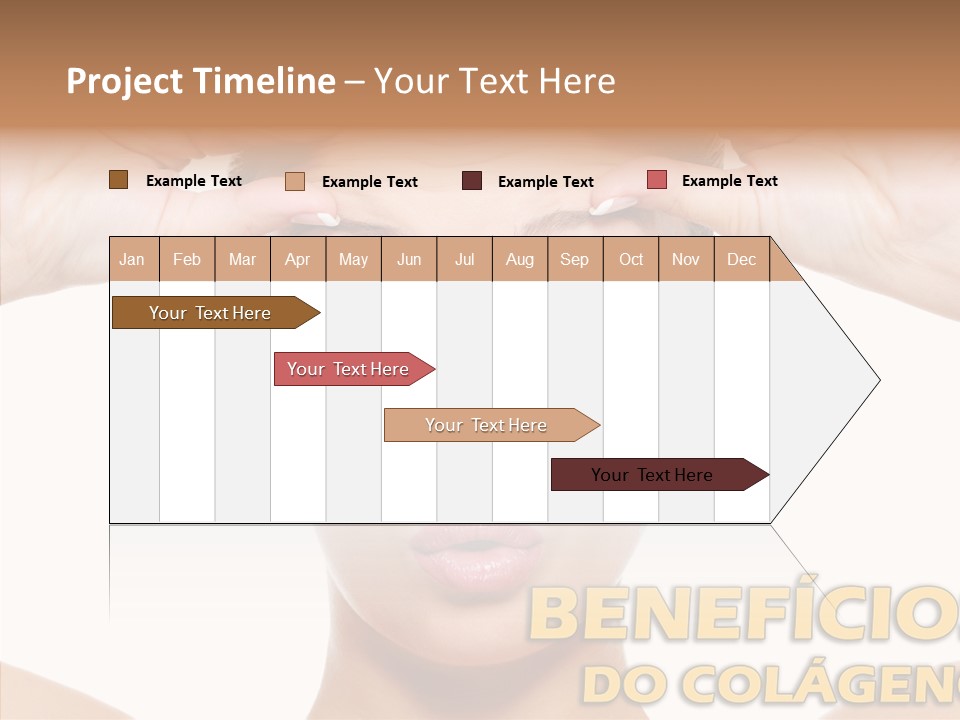 Touching  Holding Hands PowerPoint Template
