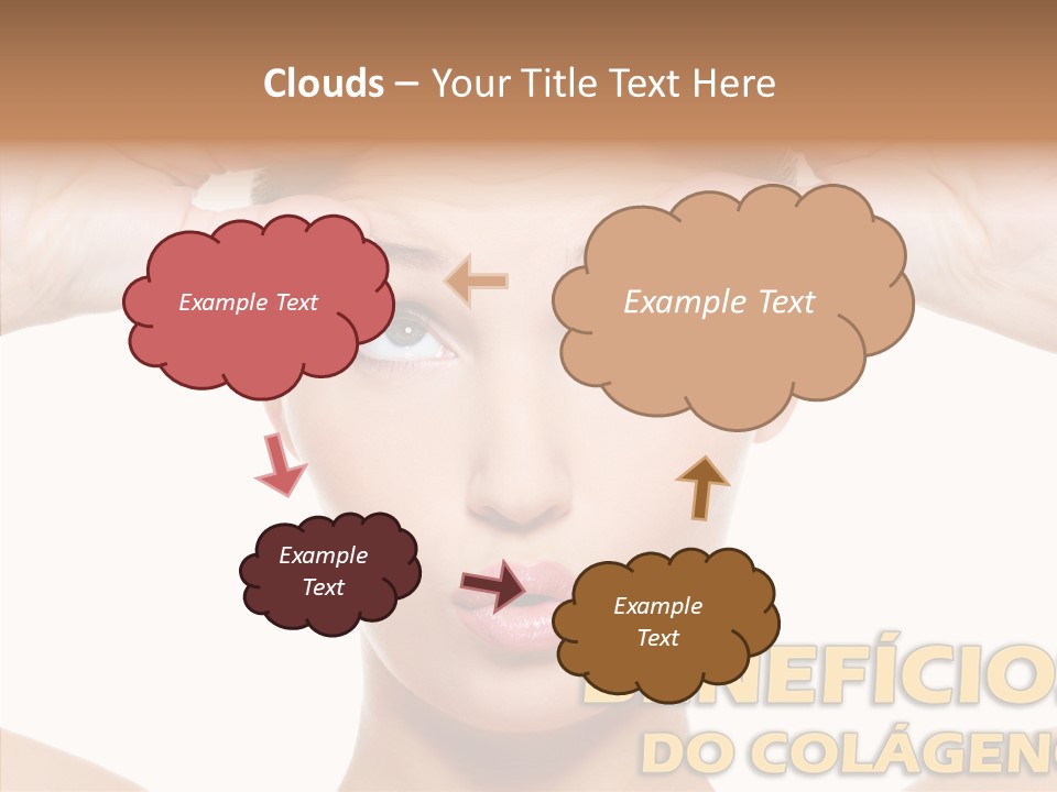 Touching  Holding Hands PowerPoint Template