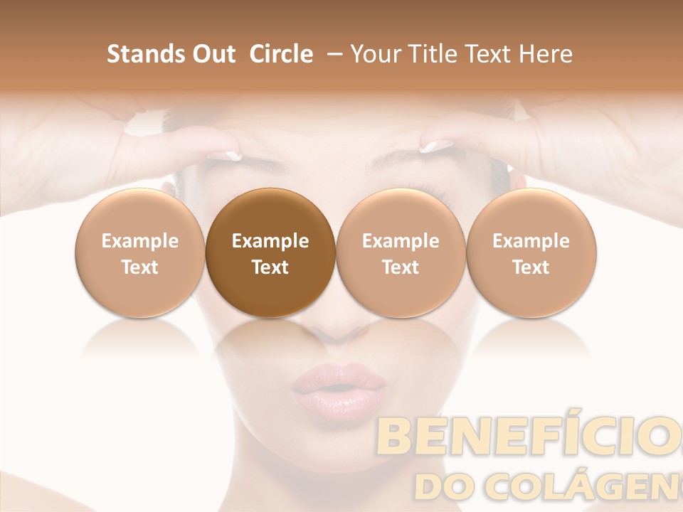 Touching  Holding Hands PowerPoint Template