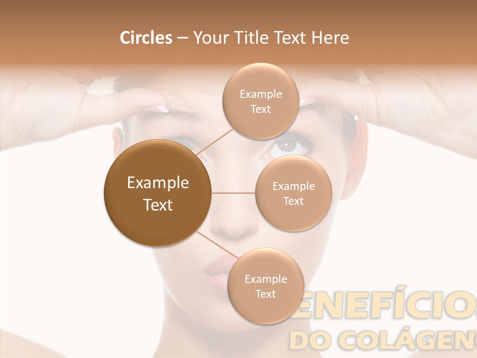 Touching  Holding Hands PowerPoint Template