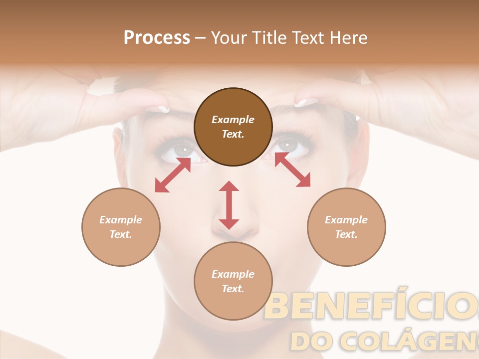 Touching  Holding Hands PowerPoint Template