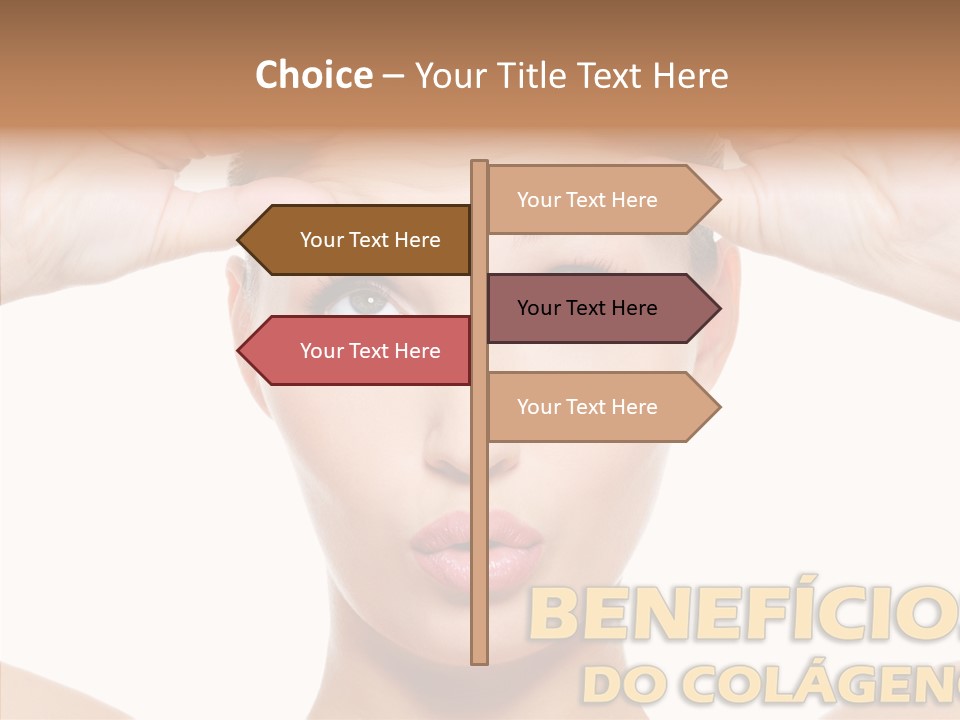 Touching  Holding Hands PowerPoint Template