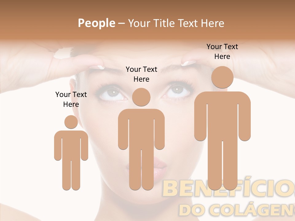 Touching  Holding Hands PowerPoint Template