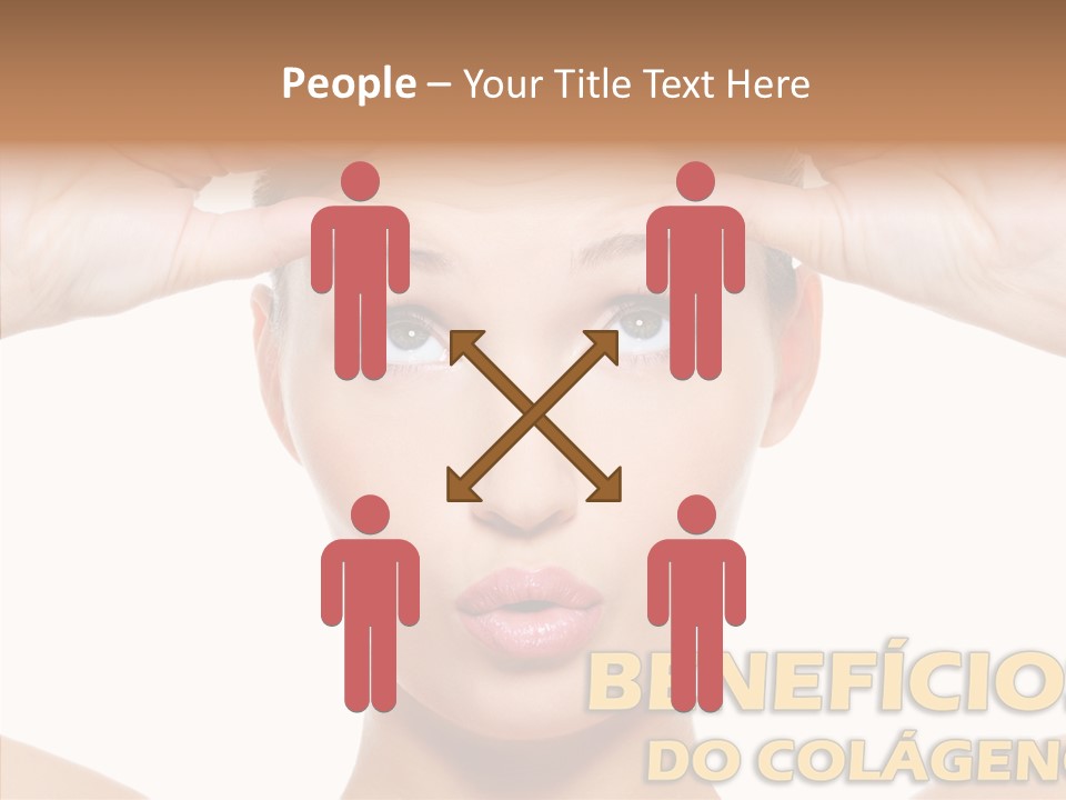 Touching  Holding Hands PowerPoint Template