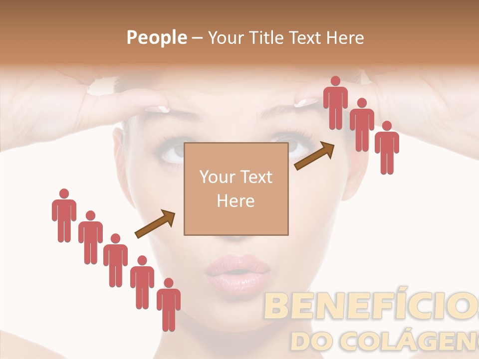 Touching  Holding Hands PowerPoint Template