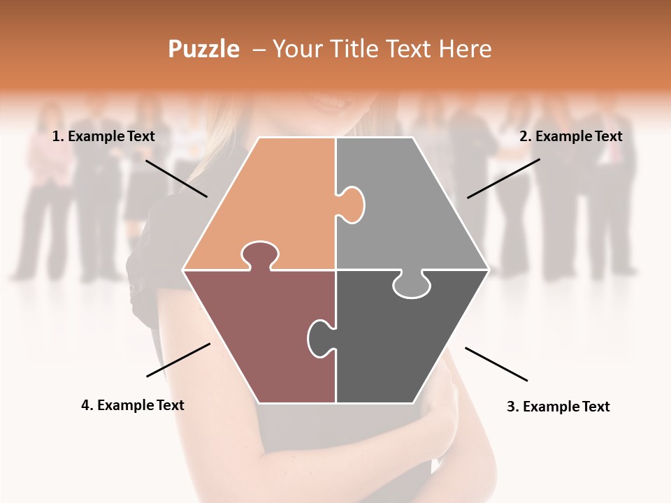 Assistance Helping Hand White Background PowerPoint Template