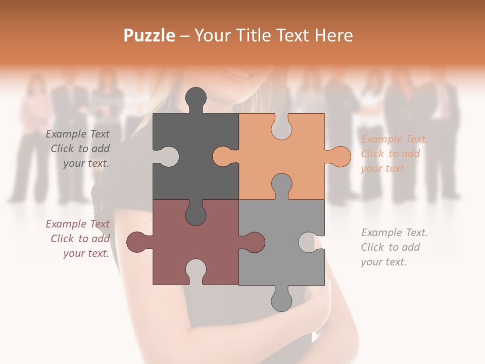 Assistance Helping Hand White Background PowerPoint Template