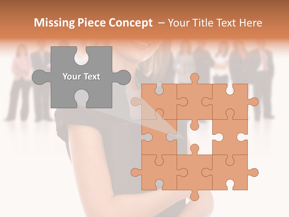 Assistance Helping Hand White Background PowerPoint Template