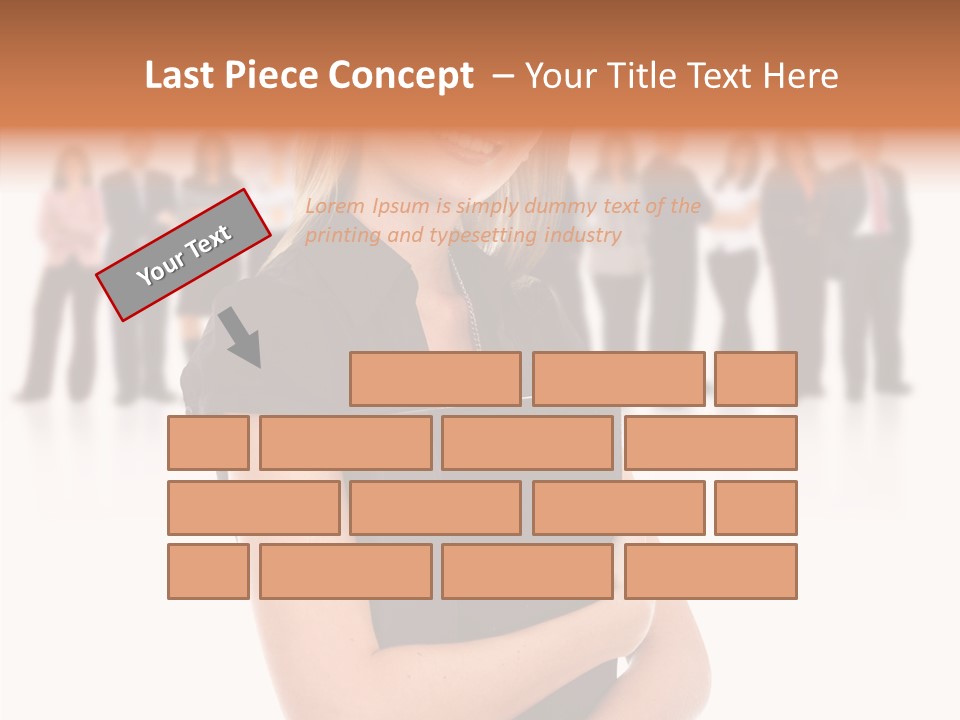 Assistance Helping Hand White Background PowerPoint Template