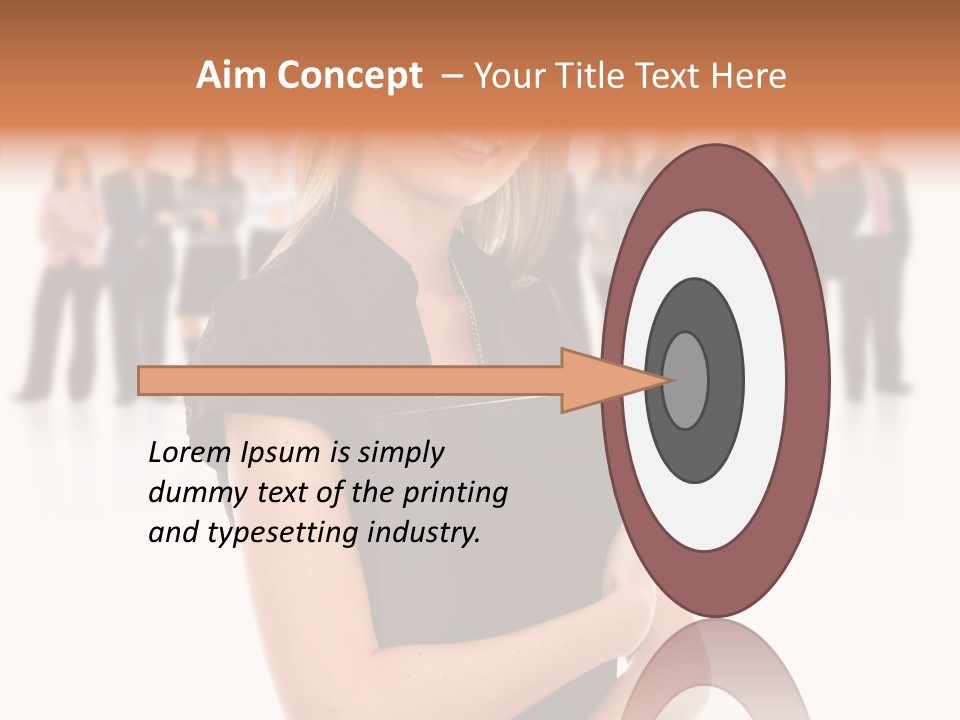 Assistance Helping Hand White Background PowerPoint Template