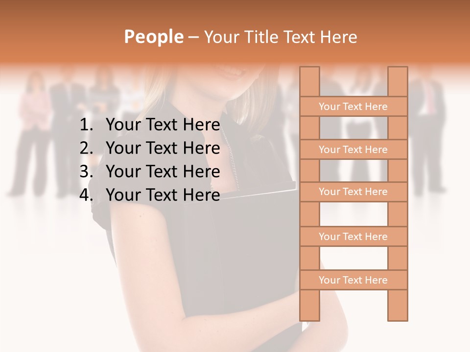 Assistance Helping Hand White Background PowerPoint Template