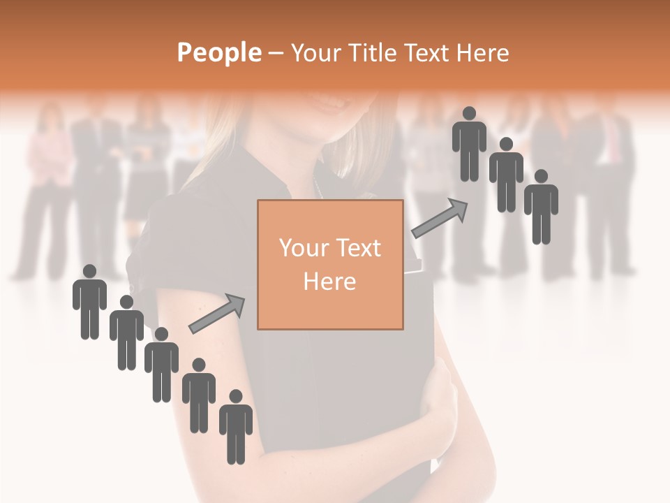 Assistance Helping Hand White Background PowerPoint Template