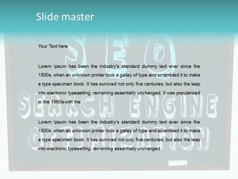 Togetherness White Grandmother PowerPoint Template