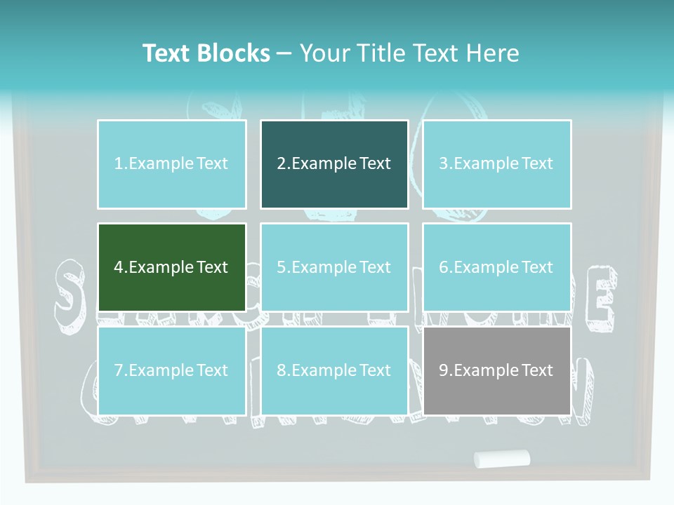 Togetherness White Grandmother PowerPoint Template