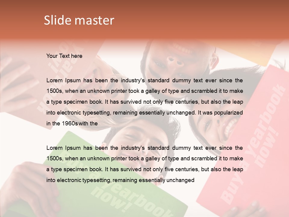 Senior  Togetherness Holding Hands PowerPoint Template