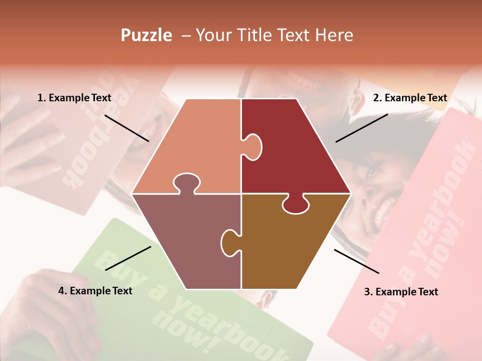 Senior  Togetherness Holding Hands PowerPoint Template