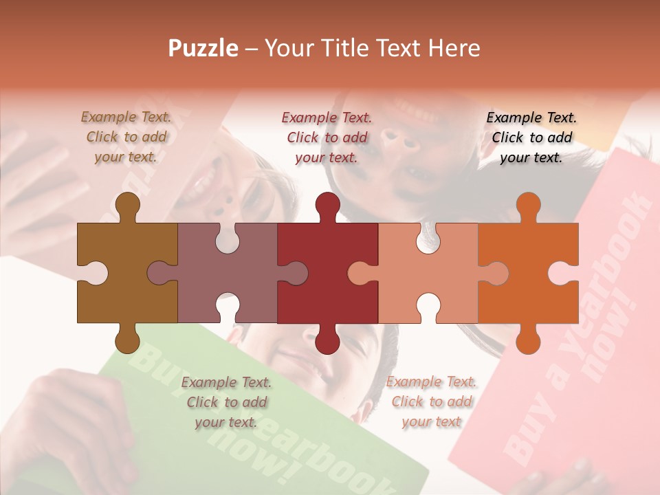 Senior  Togetherness Holding Hands PowerPoint Template