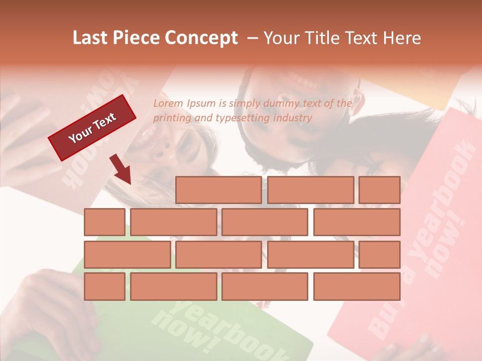 Senior  Togetherness Holding Hands PowerPoint Template