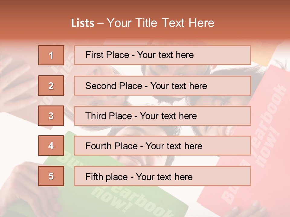 Senior  Togetherness Holding Hands PowerPoint Template