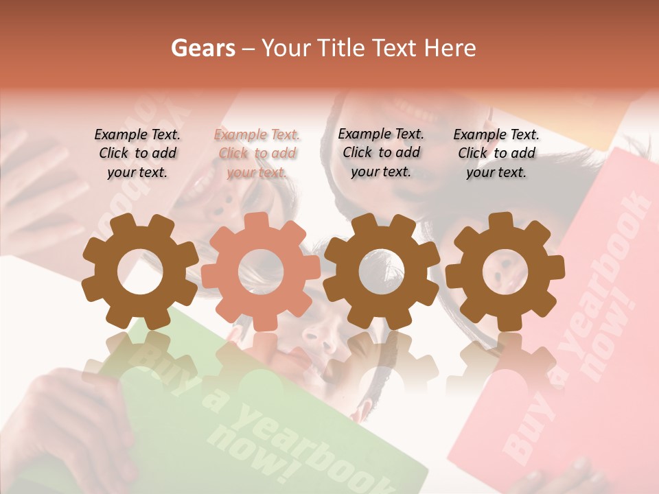 Senior  Togetherness Holding Hands PowerPoint Template