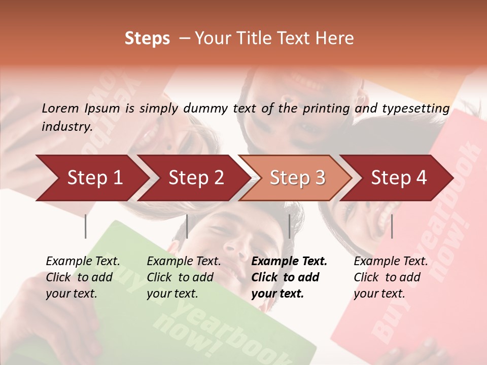 Senior  Togetherness Holding Hands PowerPoint Template