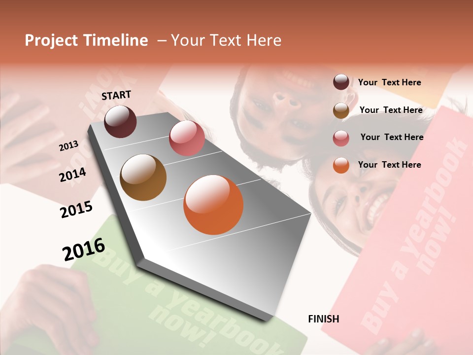 Senior  Togetherness Holding Hands PowerPoint Template