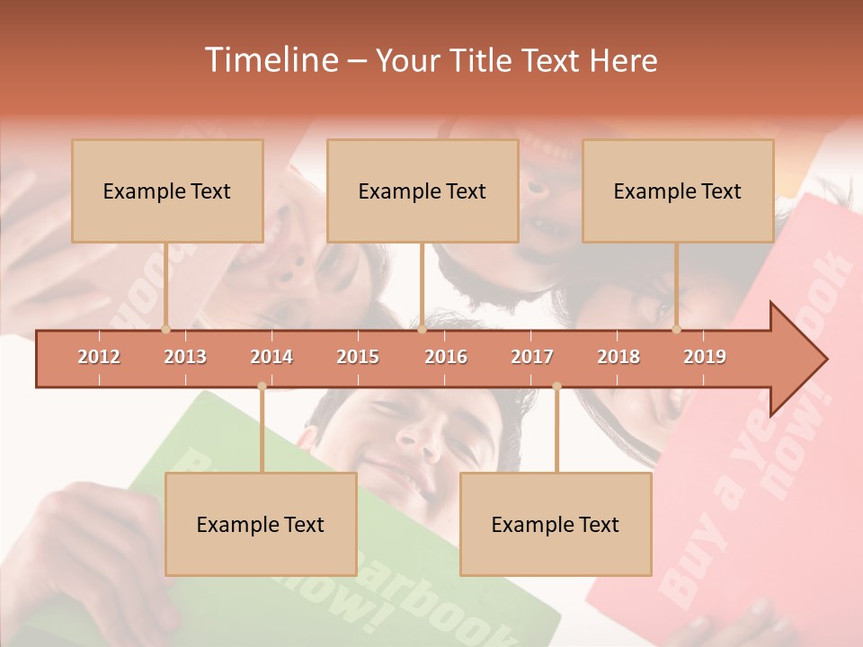 Senior  Togetherness Holding Hands PowerPoint Template
