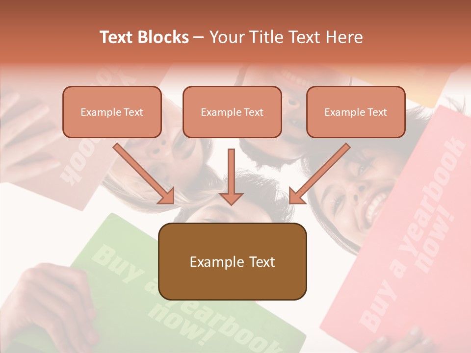 Senior  Togetherness Holding Hands PowerPoint Template