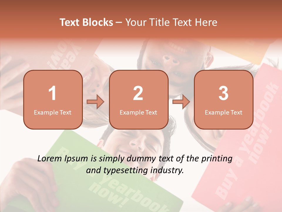 Senior  Togetherness Holding Hands PowerPoint Template
