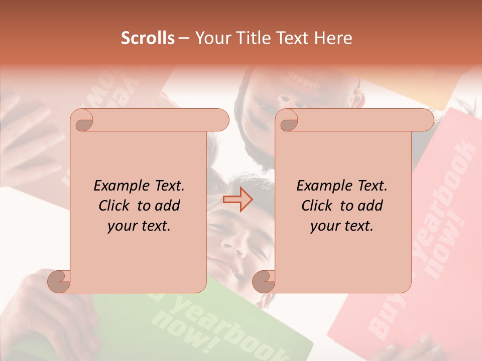 Senior  Togetherness Holding Hands PowerPoint Template