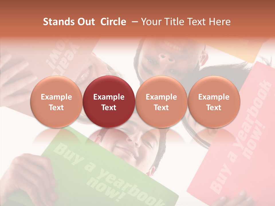 Senior  Togetherness Holding Hands PowerPoint Template