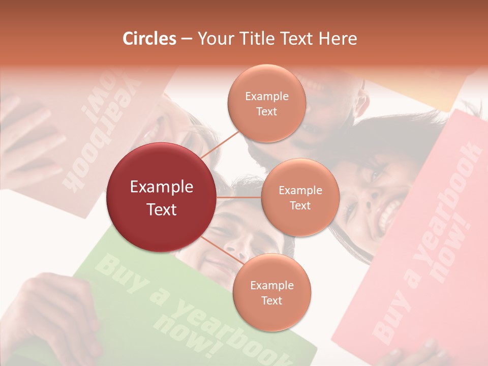 Senior  Togetherness Holding Hands PowerPoint Template